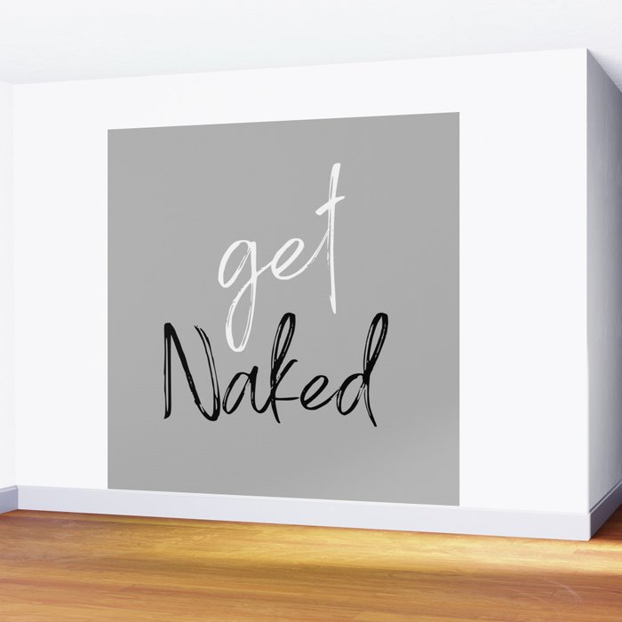 Get Naked Bathroom Decor Prints Wall Mural Gallery Image 2