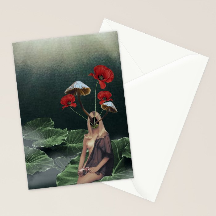 Forest Nymph Stationery Card Gallery Image 2