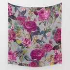 Rose Garden XI Wall Tapestry Gallery Image 4
