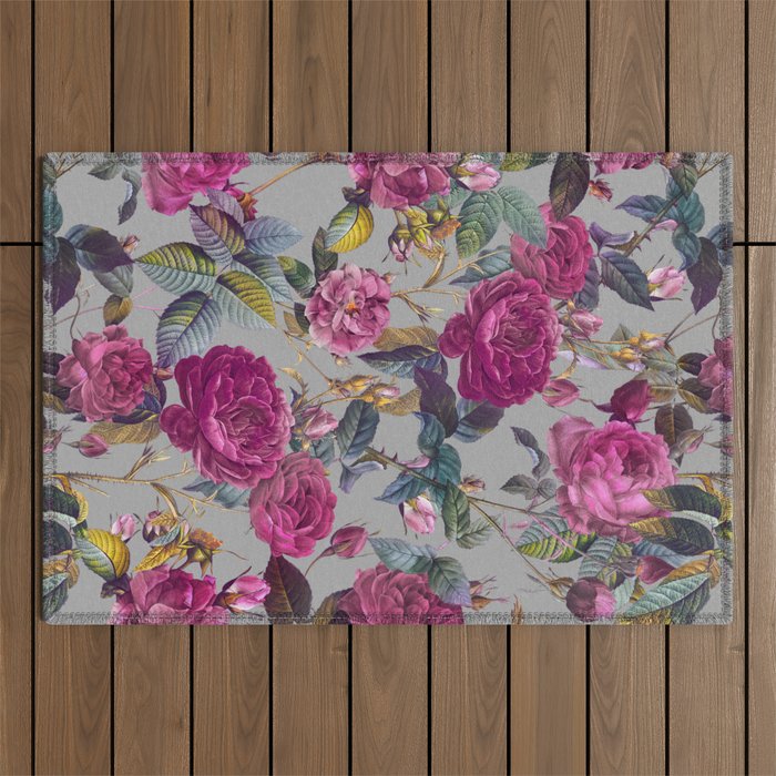 Rose Garden XI Outdoor Rug Gallery Image 1
