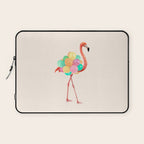 FLAMINGO PARTY Laptop Sleeve Gallery Image 1