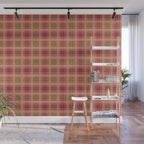 Modern Charm Plaids Wall Mural Gallery Image 1