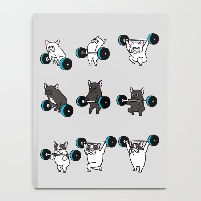OLYMPIC LIFTING FRENCHIE Notebook Gallery Image 4