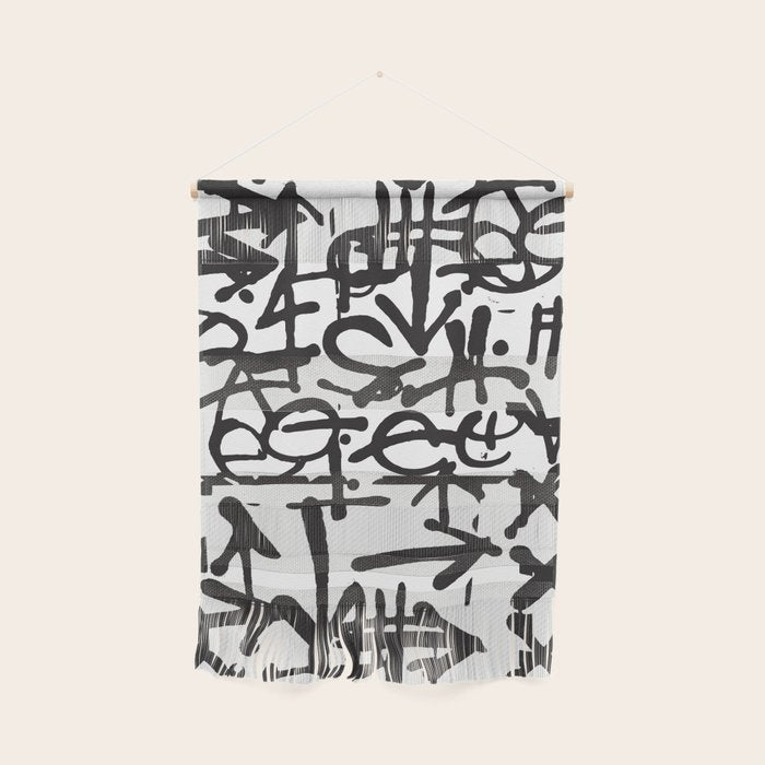 Graffiti Pattern Wall Hanging Gallery Image 1