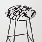Graffiti Pattern Stool Gallery Image 2