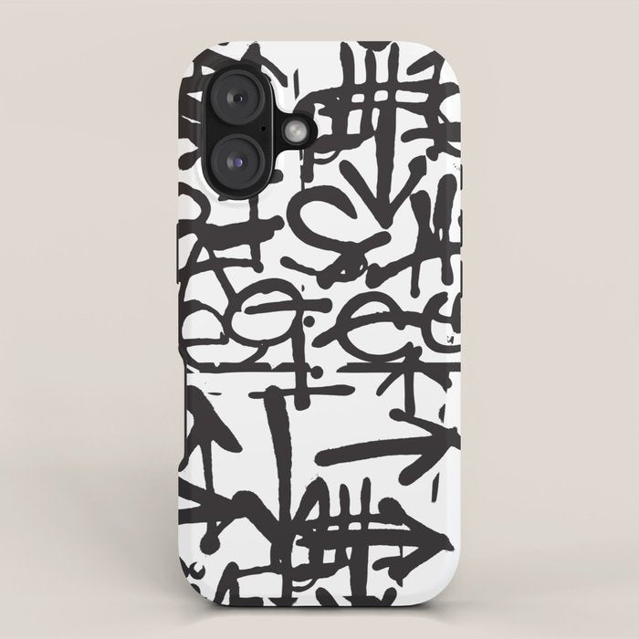 Graffiti Pattern iPhone Case Gallery Image 1