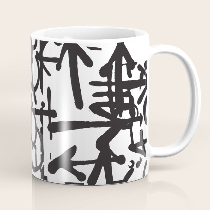 Graffiti Pattern Coffee Mug Gallery Image 1