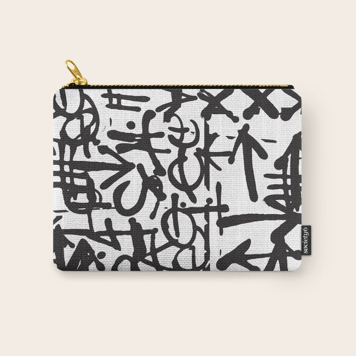 Graffiti Pattern Carry All Pouch Gallery Image 1