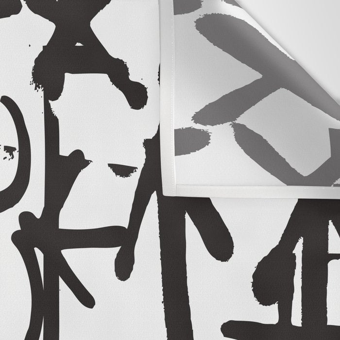 Graffiti Pattern Wall Tapestry Gallery Image 3