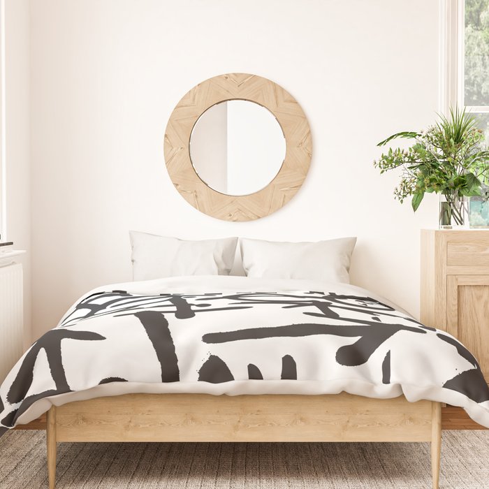 Graffiti Pattern Duvet Cover Gallery Image 3