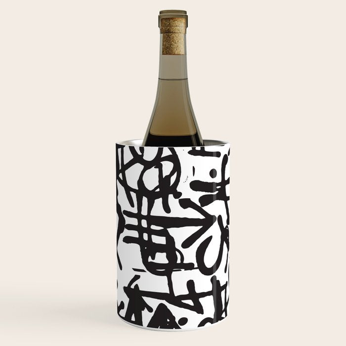Graffiti Pattern Wine Chiller Gallery Image 2