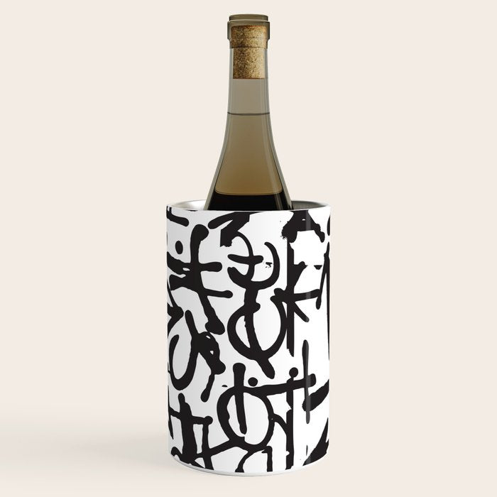 Graffiti Pattern Wine Chiller Gallery Image 1