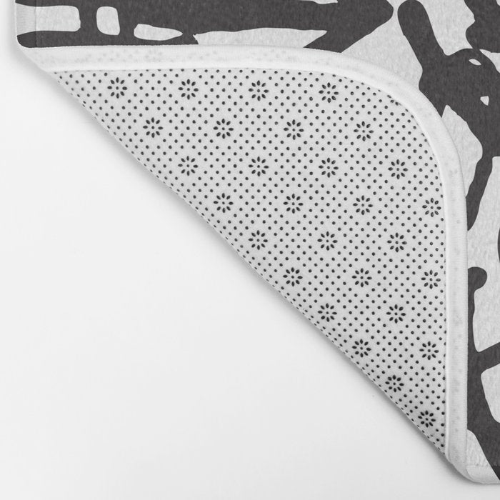 Graffiti Pattern Bath Mat Gallery Image 2
