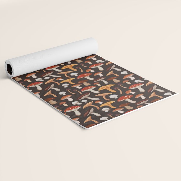 Mushroom Medley Yoga Mat Gallery Image 2