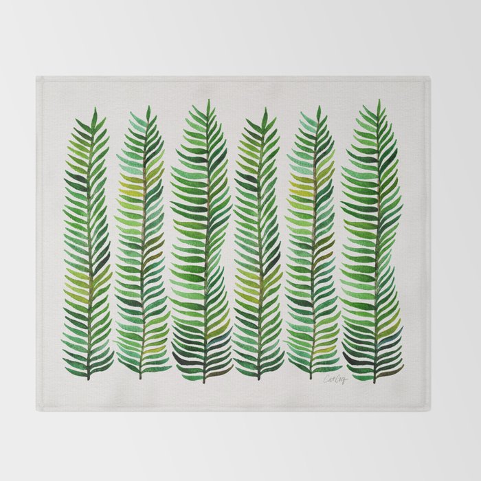 Seaweed Throw Blanket Gallery Image 2