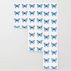 Blue Butterfly Watercolor Wallpaper Gallery Image 3