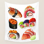 SUSHI Wall Tapestry Gallery Image 4