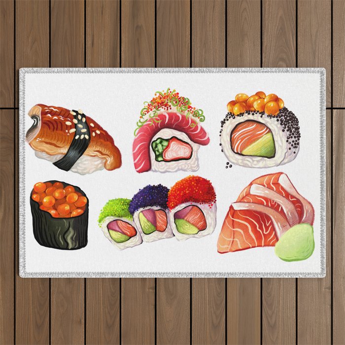 SUSHI Outdoor Rug Gallery Image 1