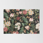 Floral and Butterflies Rug Gallery Image 2