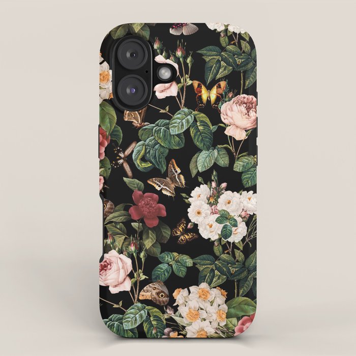 Floral and Butterflies iPhone Case Gallery Image 1