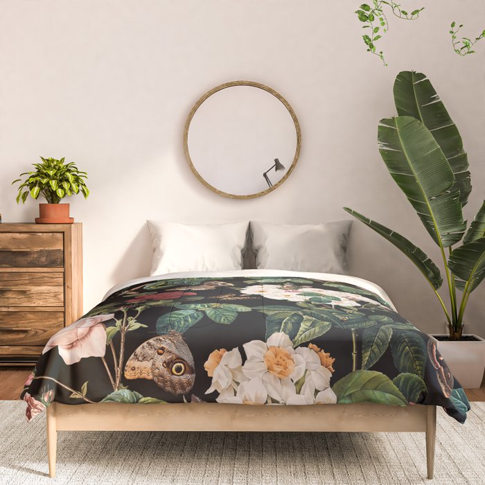 Floral and Butterflies Comforter Gallery Image 3