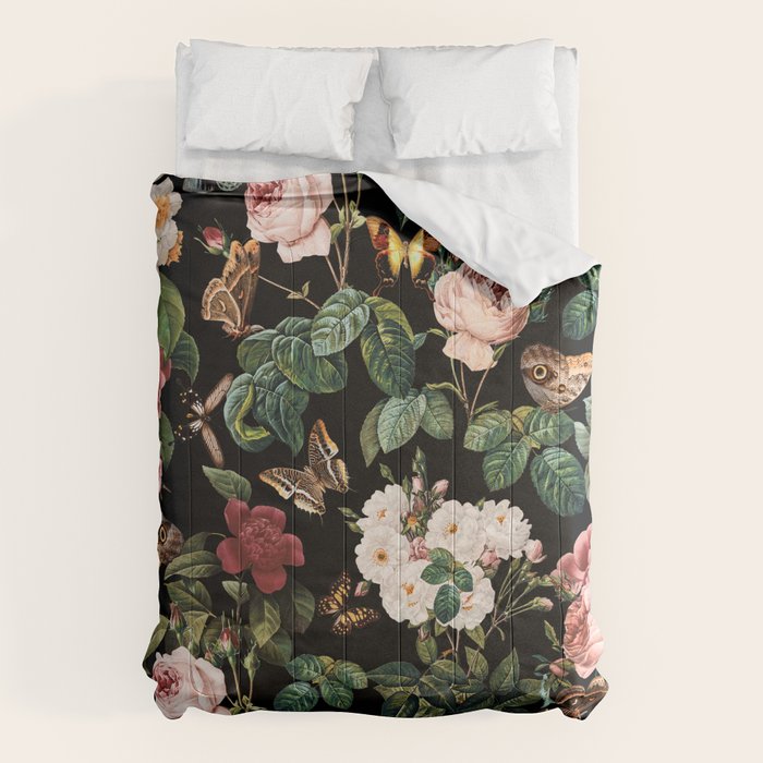 Floral and Butterflies Comforter Gallery Image 6