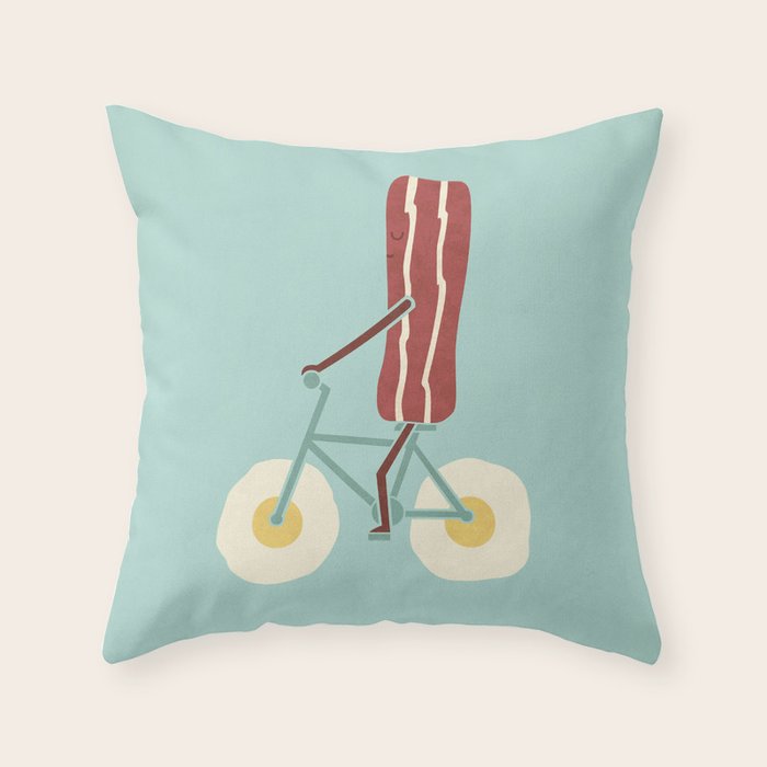 Sunny Ride Throw Pillow Gallery Image 6
