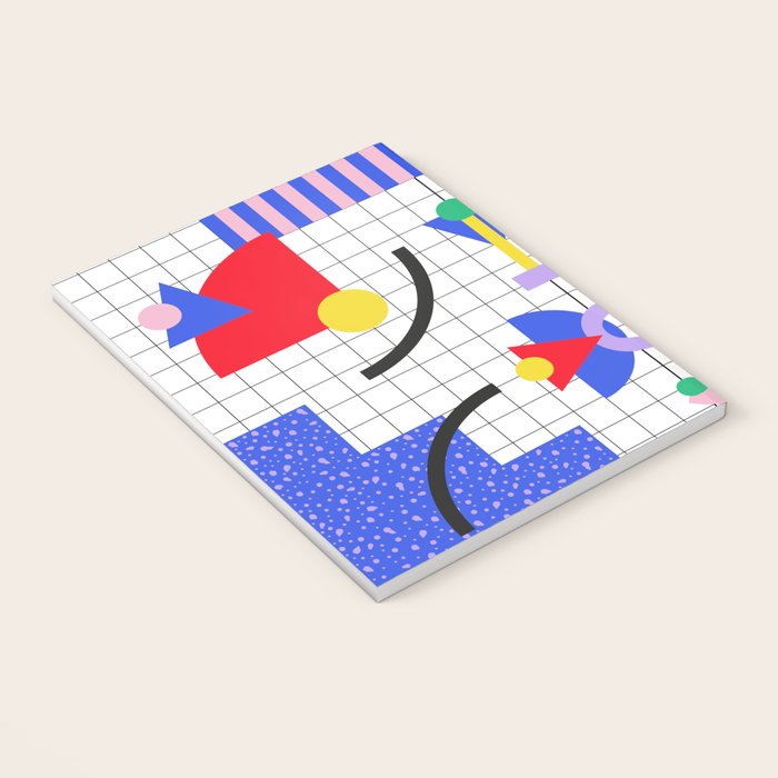 Memphis pattern 88 - 80s / 90s Retro Notebook Gallery Image 3