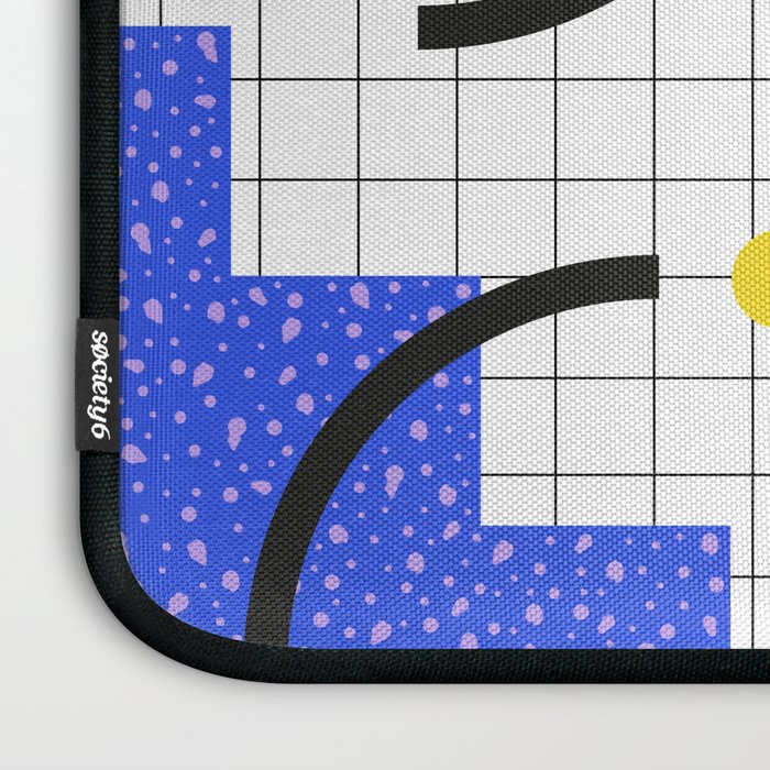 Memphis pattern 88 - 80s / 90s Retro Laptop Sleeve Gallery Image 3