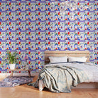 Memphis pattern 88 - 80s / 90s Retro Wallpaper Gallery Image 3