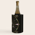 Evil Eye Mandala - Black Wine Chiller Gallery Image 3