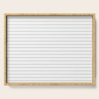 White And Black Pinstripe Line Stripe Minimalist Stripes Lines Drawing Serving Tray Gallery Image 1
