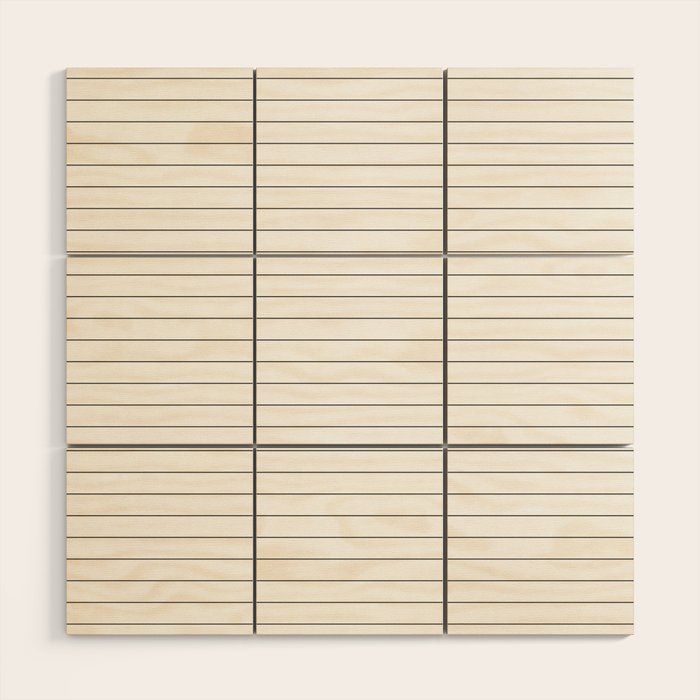 White And Black Pinstripe Line Stripe Minimalist Stripes Lines Drawing Wood Wall Art Gallery Image 1