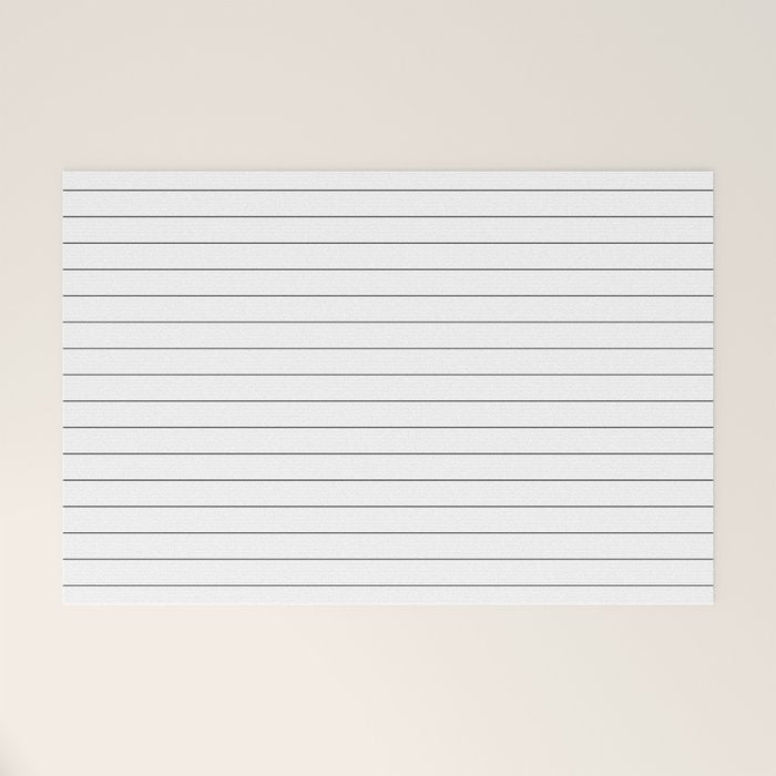 White And Black Pinstripe Line Stripe Minimalist Stripes Lines Drawing Welcome Mat Gallery Image 1