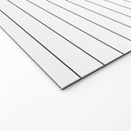 White And Black Pinstripe Line Stripe Minimalist Stripes Lines Drawing Welcome Mat Gallery Image 2