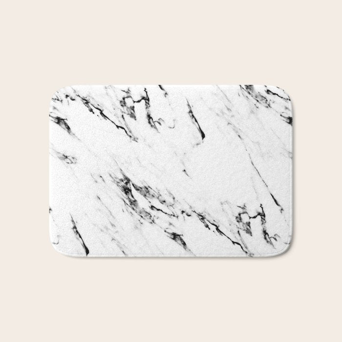 Classic Marble Bath Mat Gallery Image 1