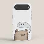 Growling Bear iPhone Case Gallery Image 2