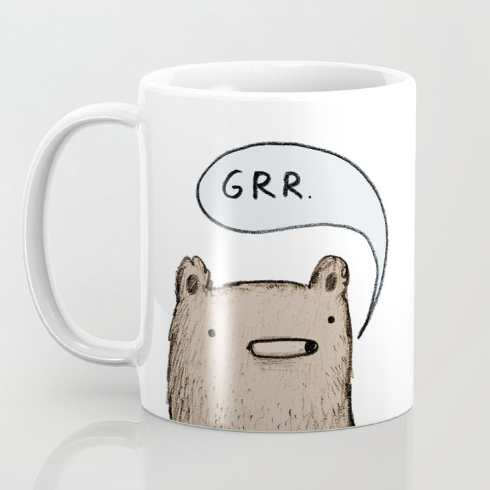 Growling Bear Coffee Mug Gallery Image 3