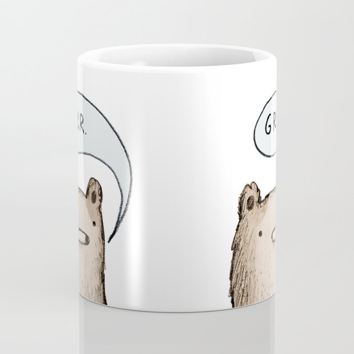 Growling Bear Coffee Mug Gallery Image 4