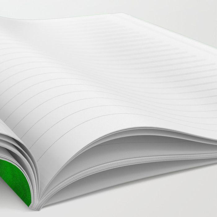 Envy - Abstract In Black And Neon Green Notebook Gallery Image 2