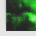 Envy - Abstract In Black And Neon Green Poster Gallery Image 3