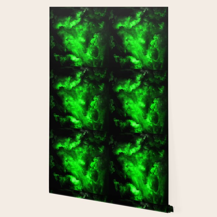 Envy - Abstract In Black And Neon Green Wallpaper Gallery Image 2