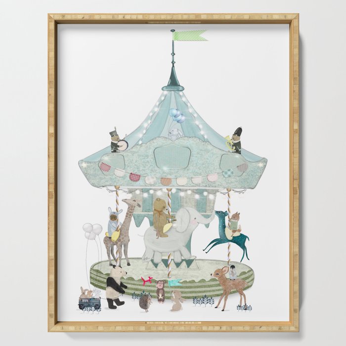 little carousel Serving Tray Gallery Image 1
