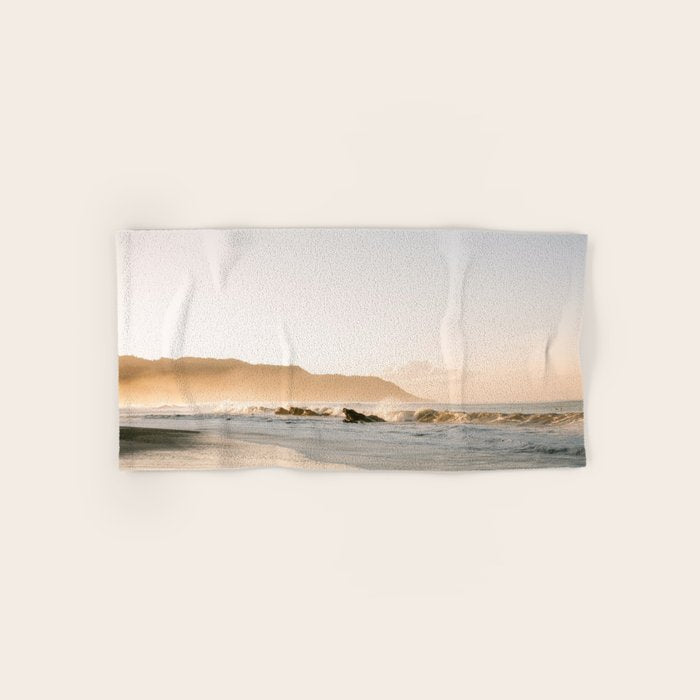 Costa Rica | Sunrise at Santa Teresa beach Costa Rica | Ocean vibes photography Bath Towel Gallery Image 1