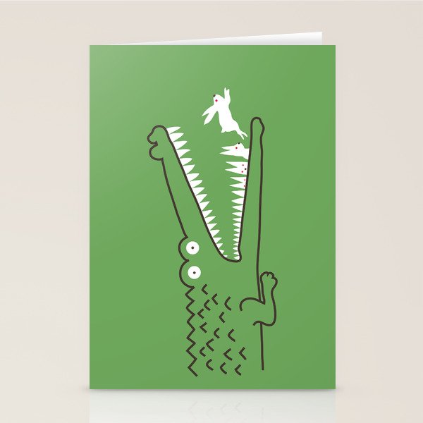 Mr. Croc's Nightmare Stationery Card Gallery Image 2