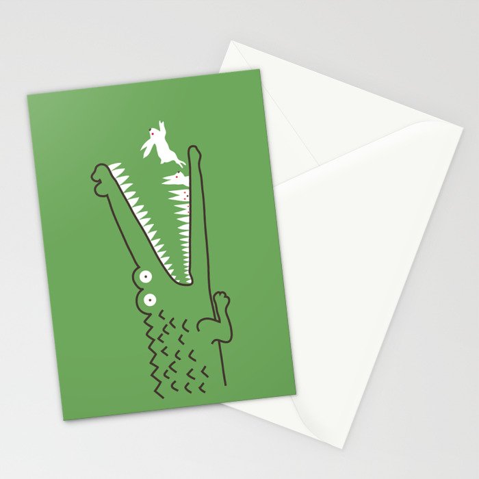 Mr. Croc's Nightmare Stationery Card Gallery Image 2