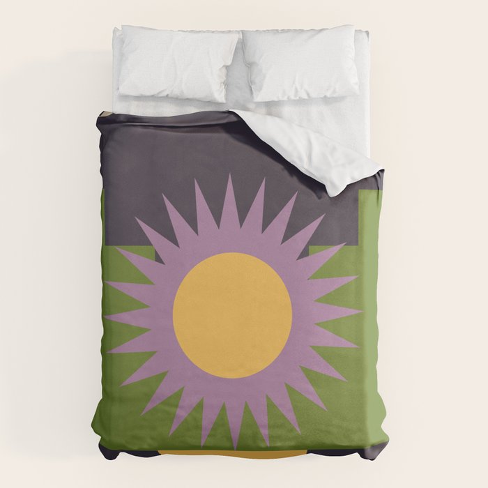 Geometric Abstraction 14 Duvet Cover Gallery Image 6