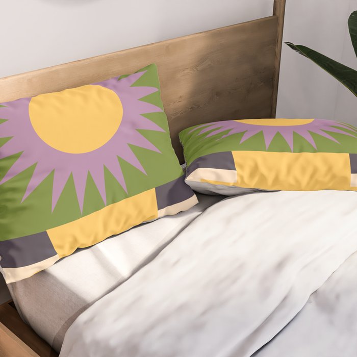 Geometric Abstraction 14 Pillow Sham Gallery Image 2
