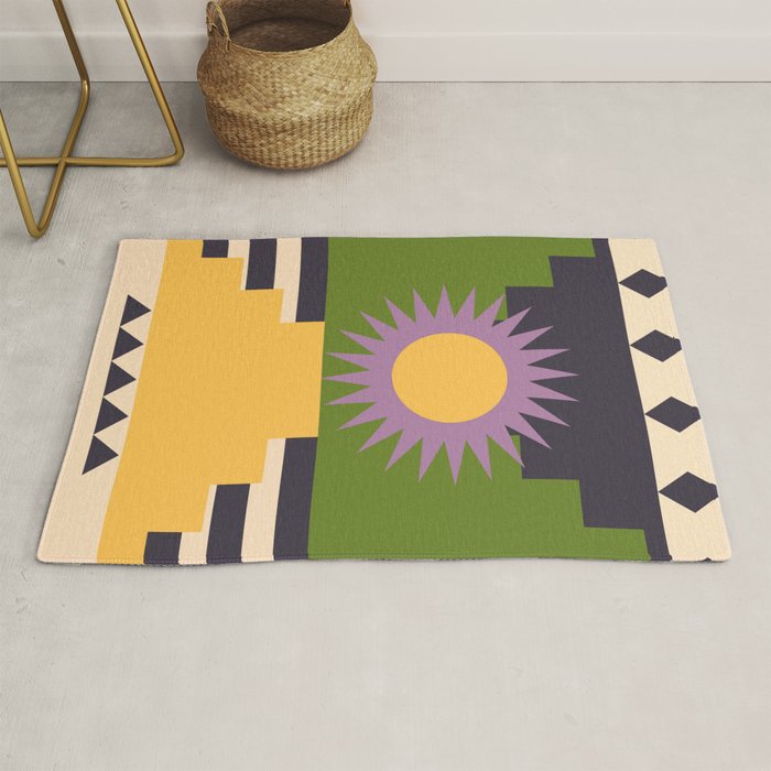 Geometric Abstraction 14 Rug Gallery Image 1