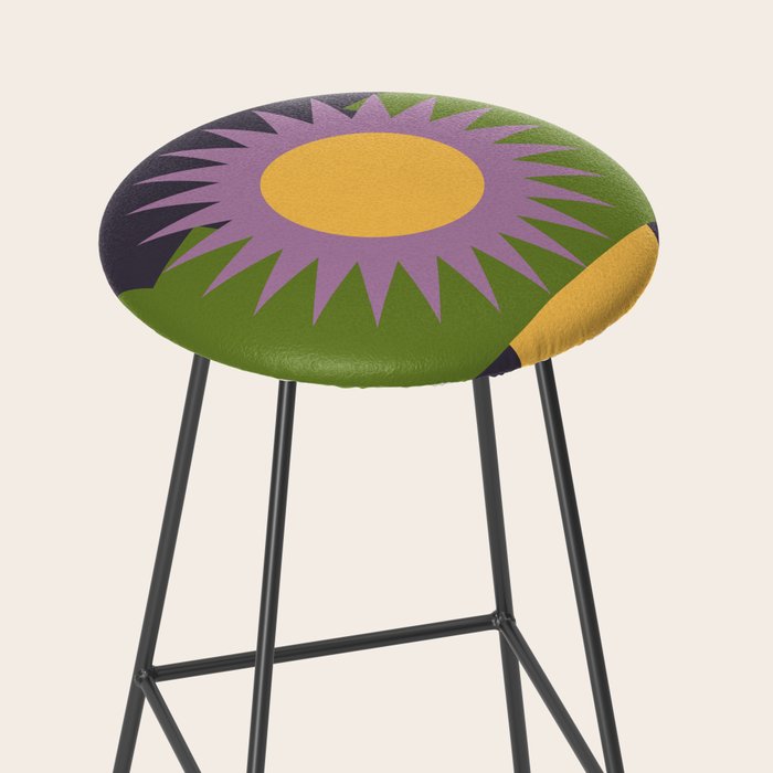 Geometric Abstraction 14 Stool Gallery Image 2